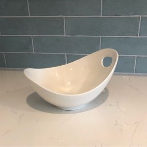 Storehouse White Serving Bowl